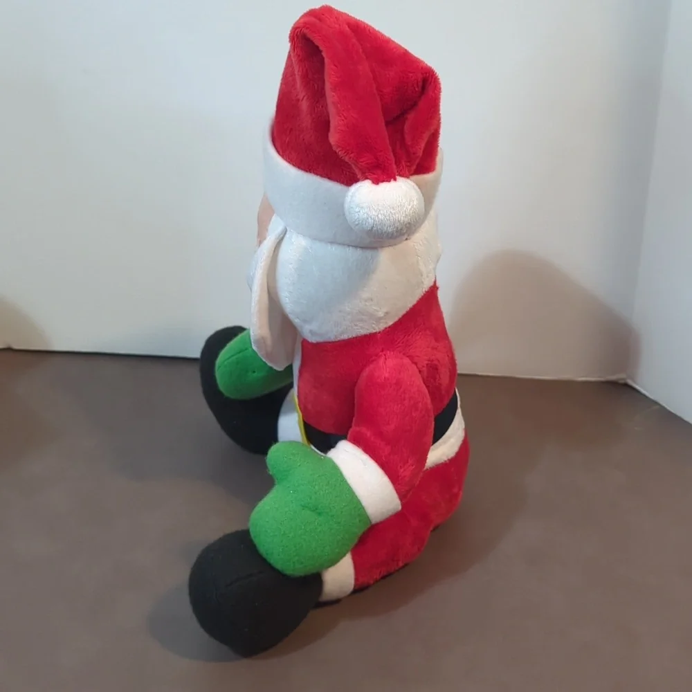 2013 Progressive Plush Santa Clause Stuffed Animal 12 Inch